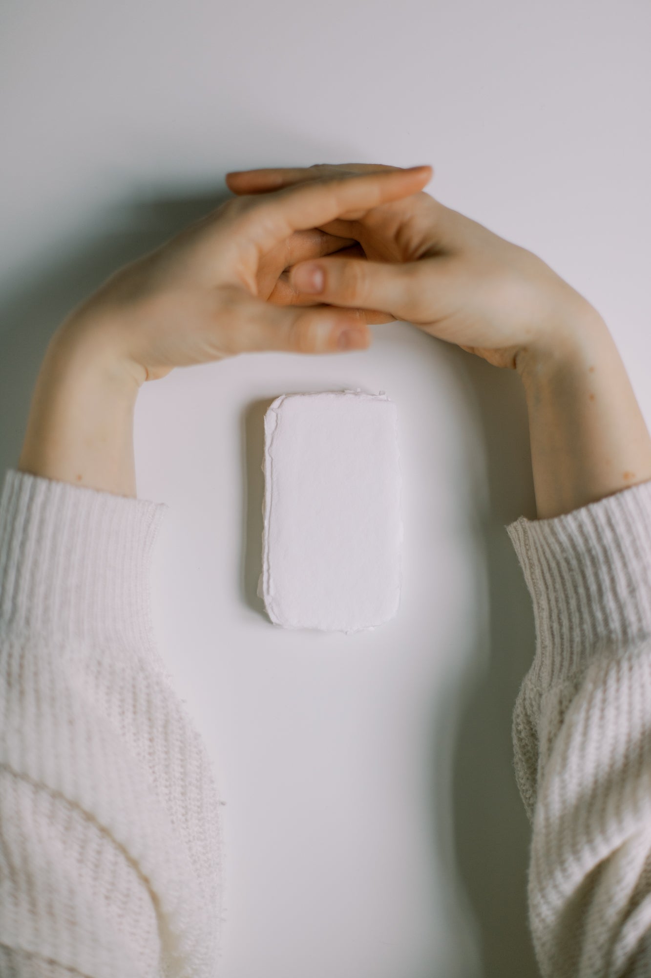 White Business Cards