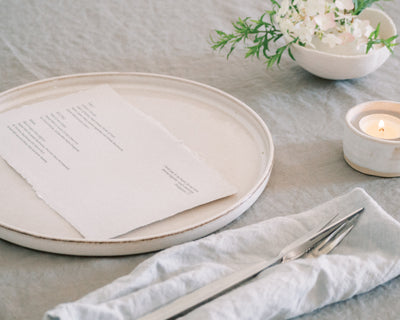 Find the perfect menu card style for your occasion