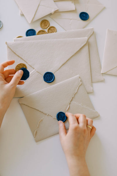 How do I seal handmade envelopes?
