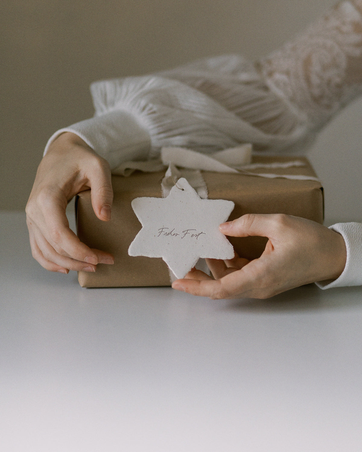 CHRISTMAS - Letterpress Festive Wishes and Glitter Paper Collection on Handmade Paper