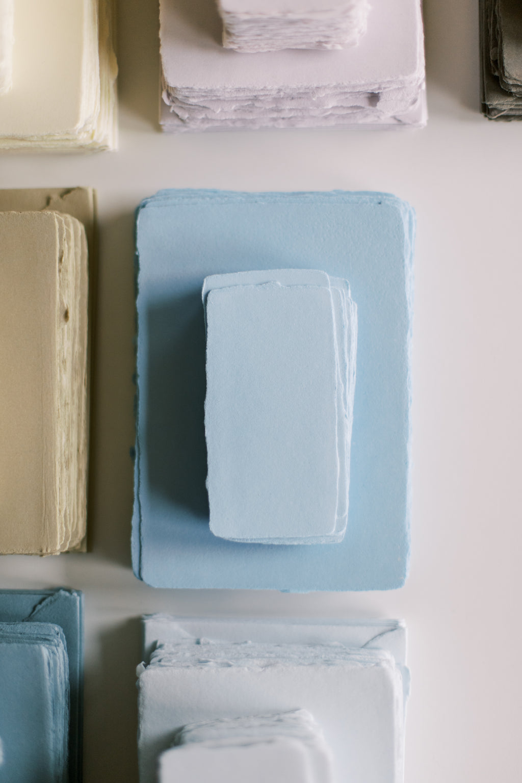 Bold Blue Place Cards