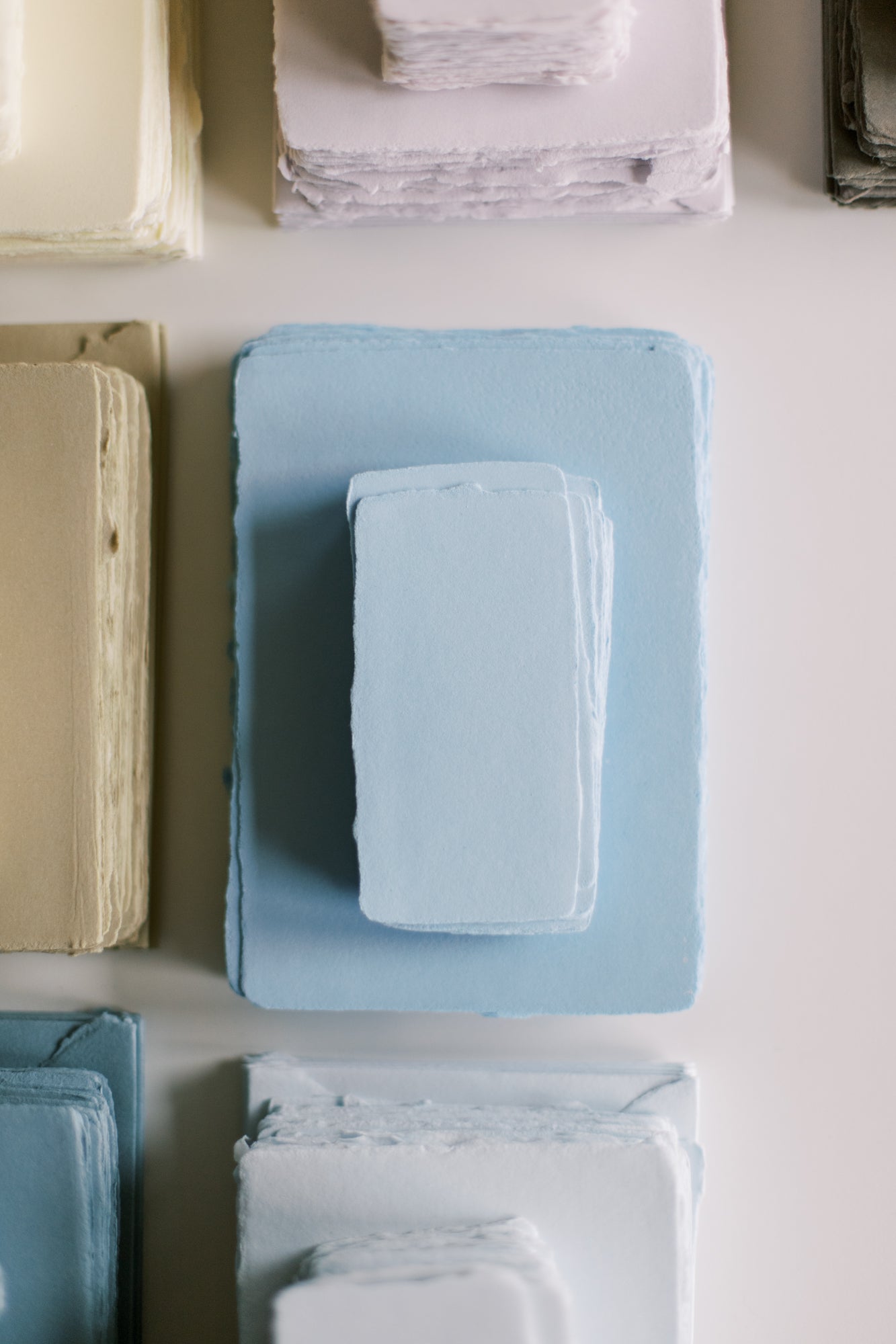 Bold Blue Place Cards