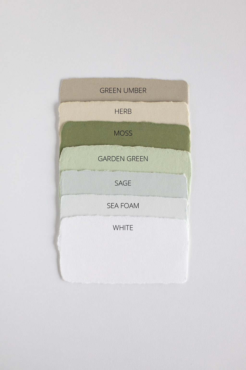 Sea Foam Place Cards