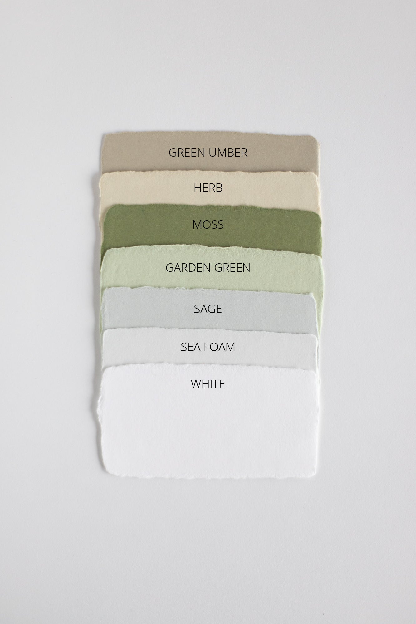 Green Umber DIN A6 Sheets