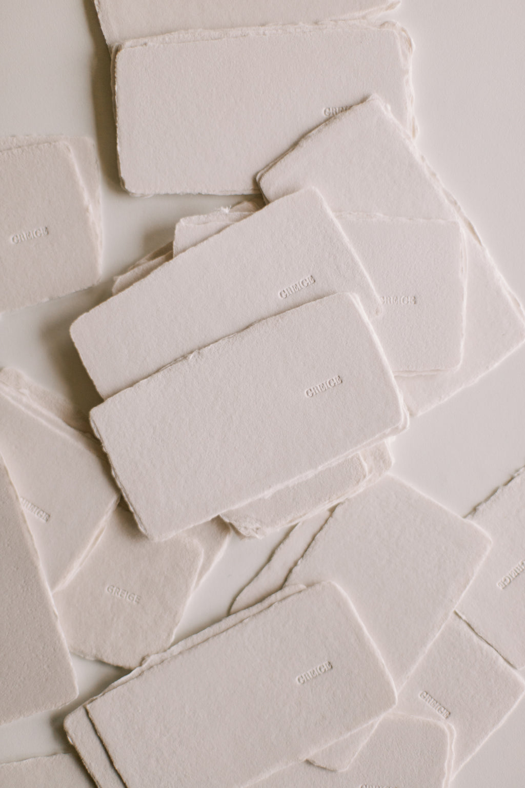 Colour Sample GREIGE / Handmade Paper Swatch