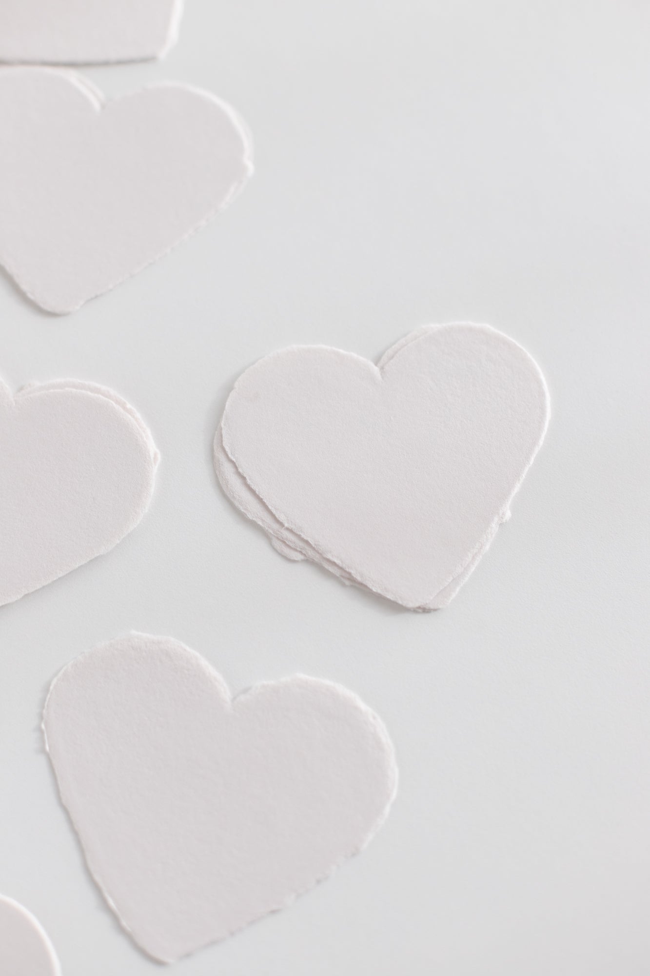 Greige Heart Sheets