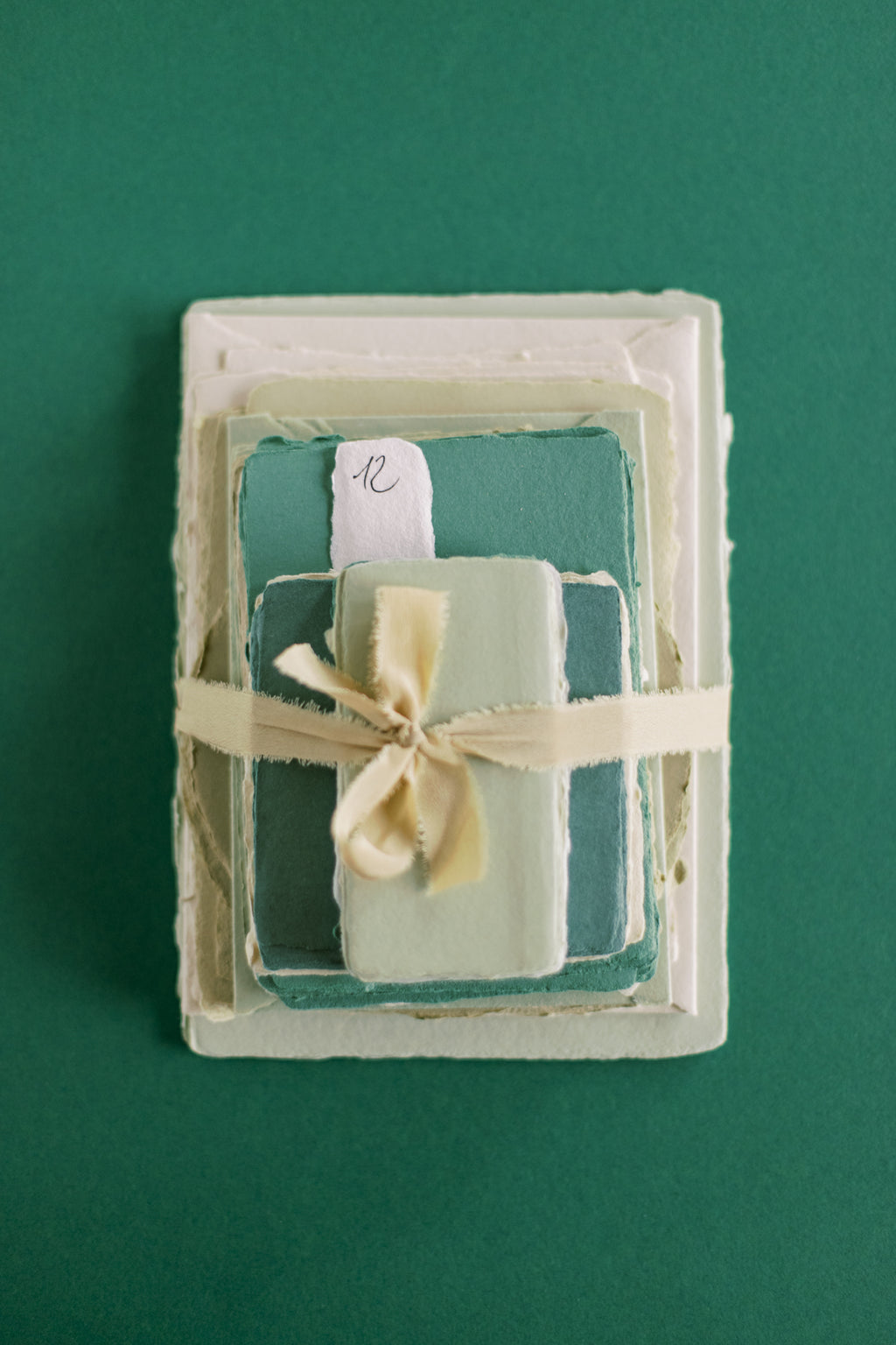 Palette – Fern & Fog Handmade Paper Bundle 12 | Sheets & Envelopes