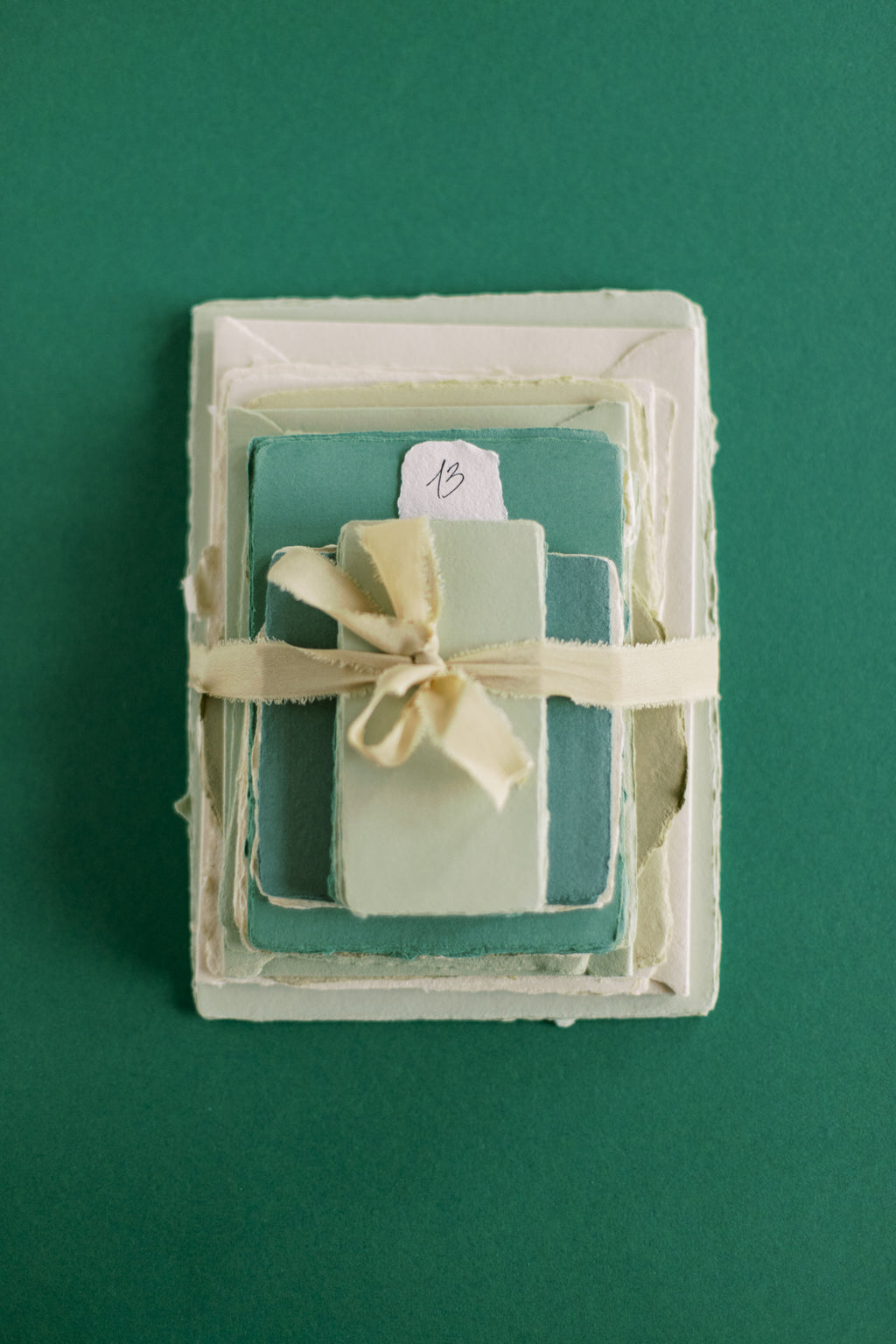 Palette – Fern & Fog Handmade Paper Bundle 13 | Sheets & Envelopes