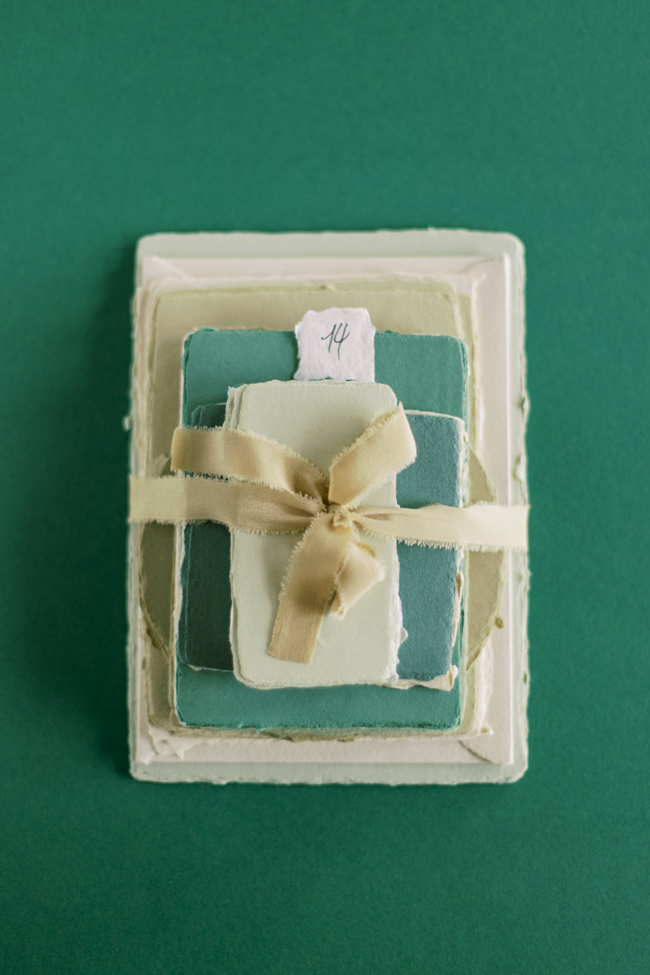 Palette – Fern & Fog Handmade Paper Bundle 14 | Sheets & Envelopes