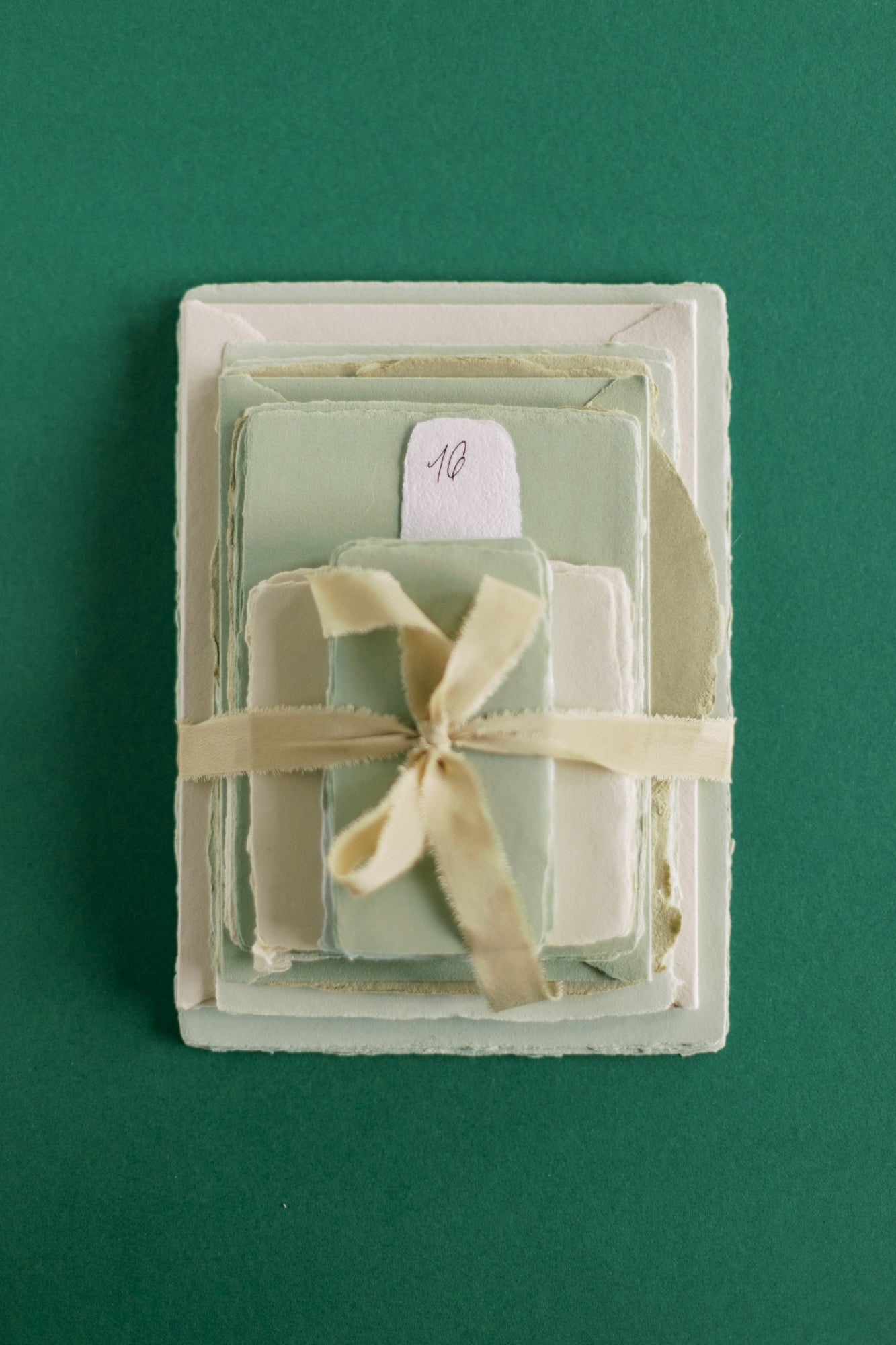 Palette – Fern & Fog Handmade Paper Bundle 16 | Sheets & Envelopes