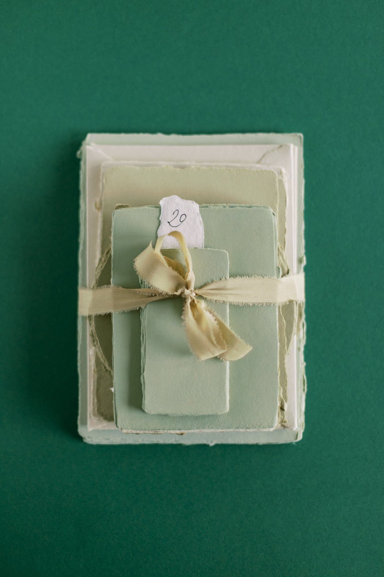 Palette – Fern & Fog Handmade Paper Bundle 20 | Sheets & Envelopes