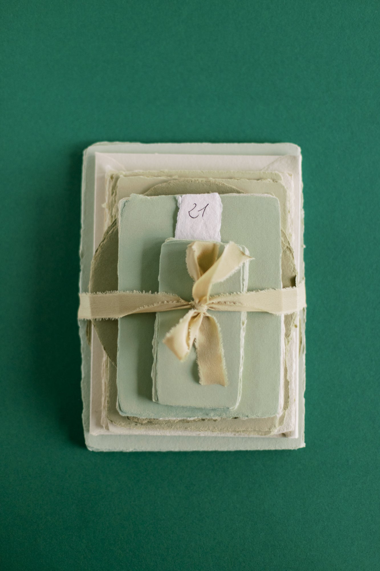 Palette – Fern & Fog Handmade Paper Bundle 21 | Sheets & Envelopes