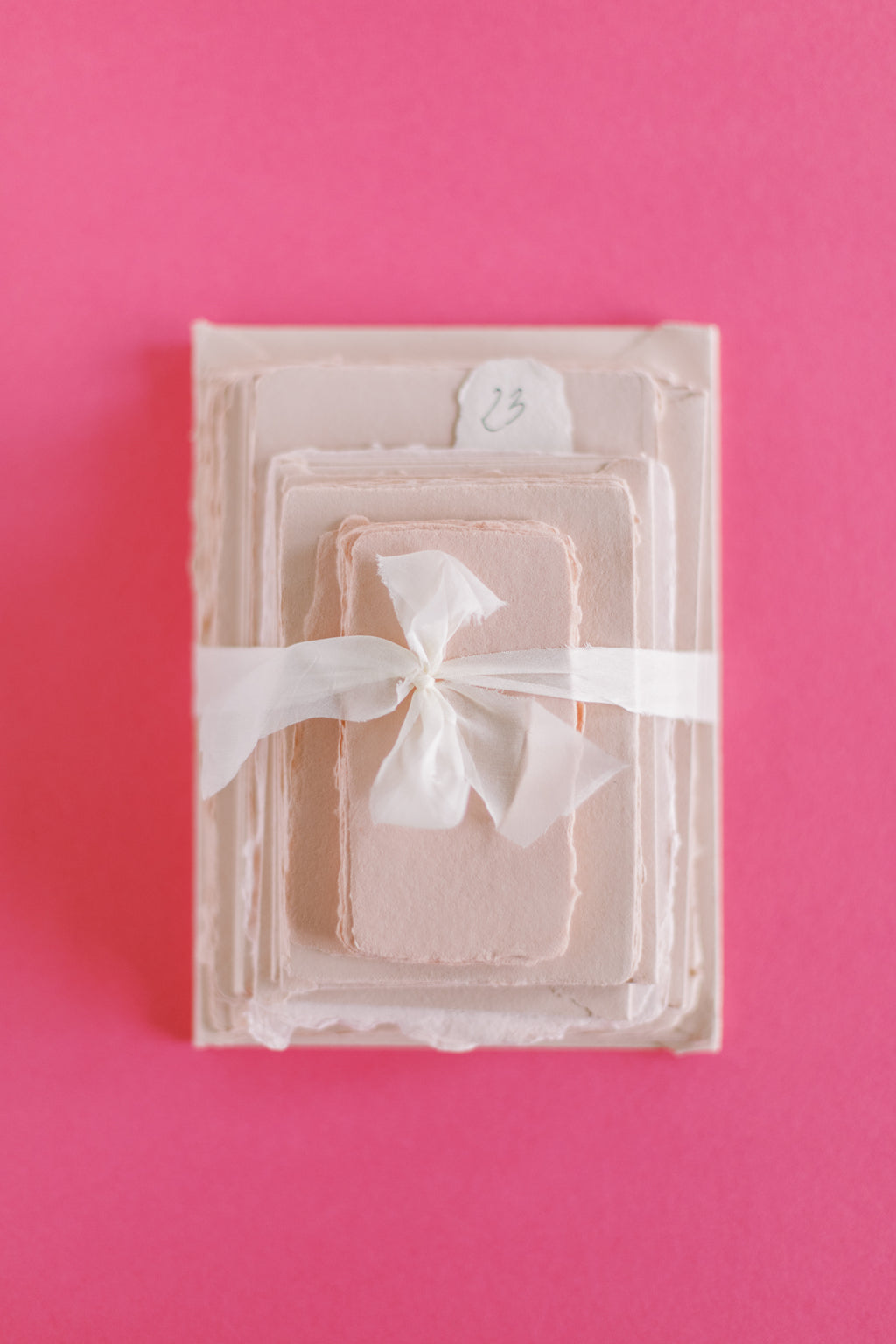 Palette – Petal Blush Handmade Paper Bundle 23 | Sheets & Envelopes