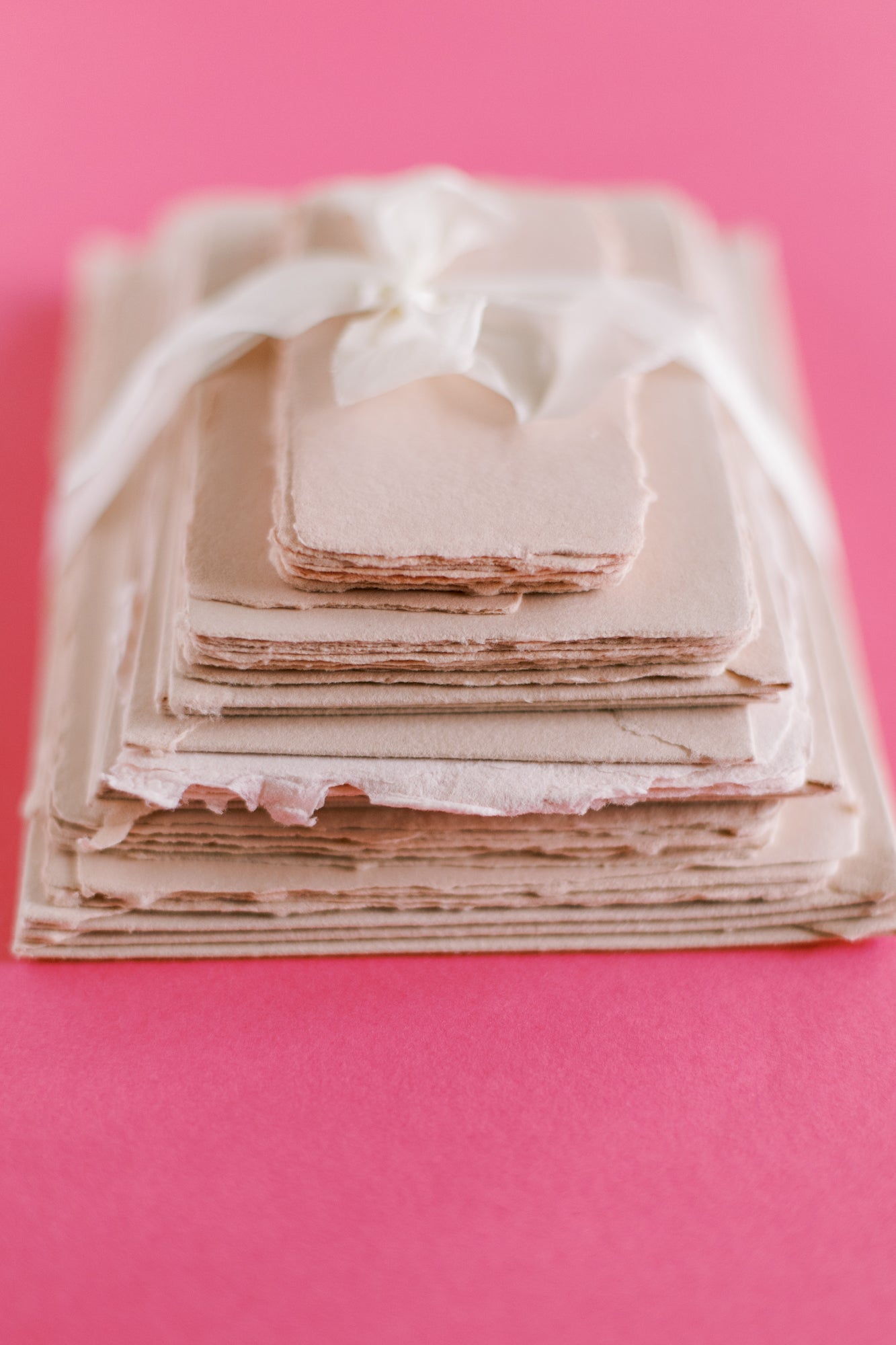 Palette – Petal Blush Handmade Paper Bundle 23 | Sheets & Envelopes