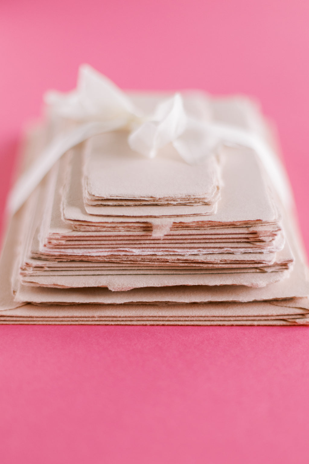 Palette – Petal Blush Handmade Paper Bundle 24 | Sheets & Envelopes