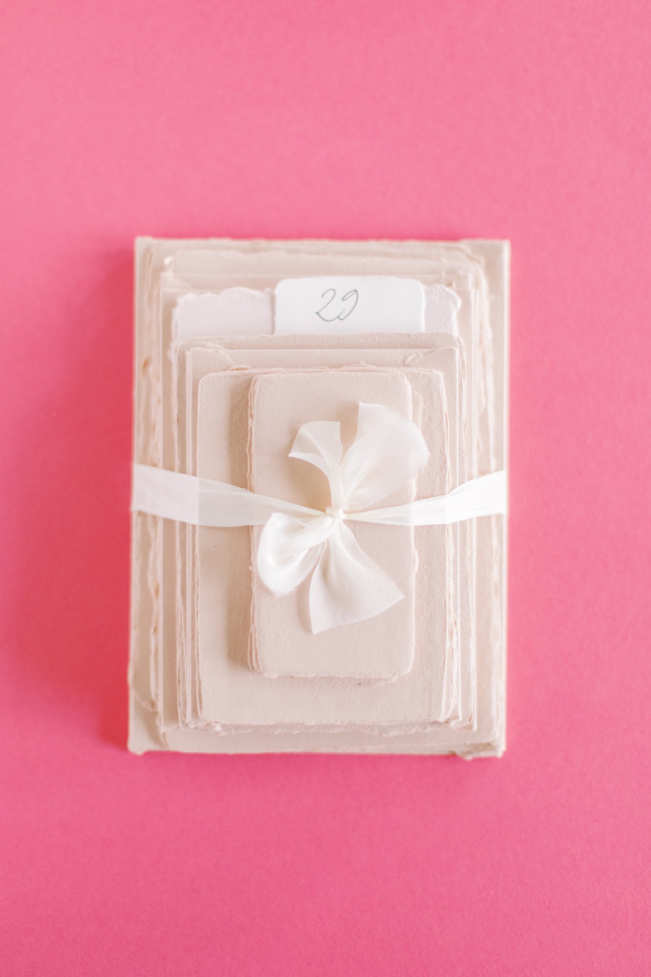 Palette – Petal Blush Handmade Paper Bundle 29 | Sheets & Envelopes