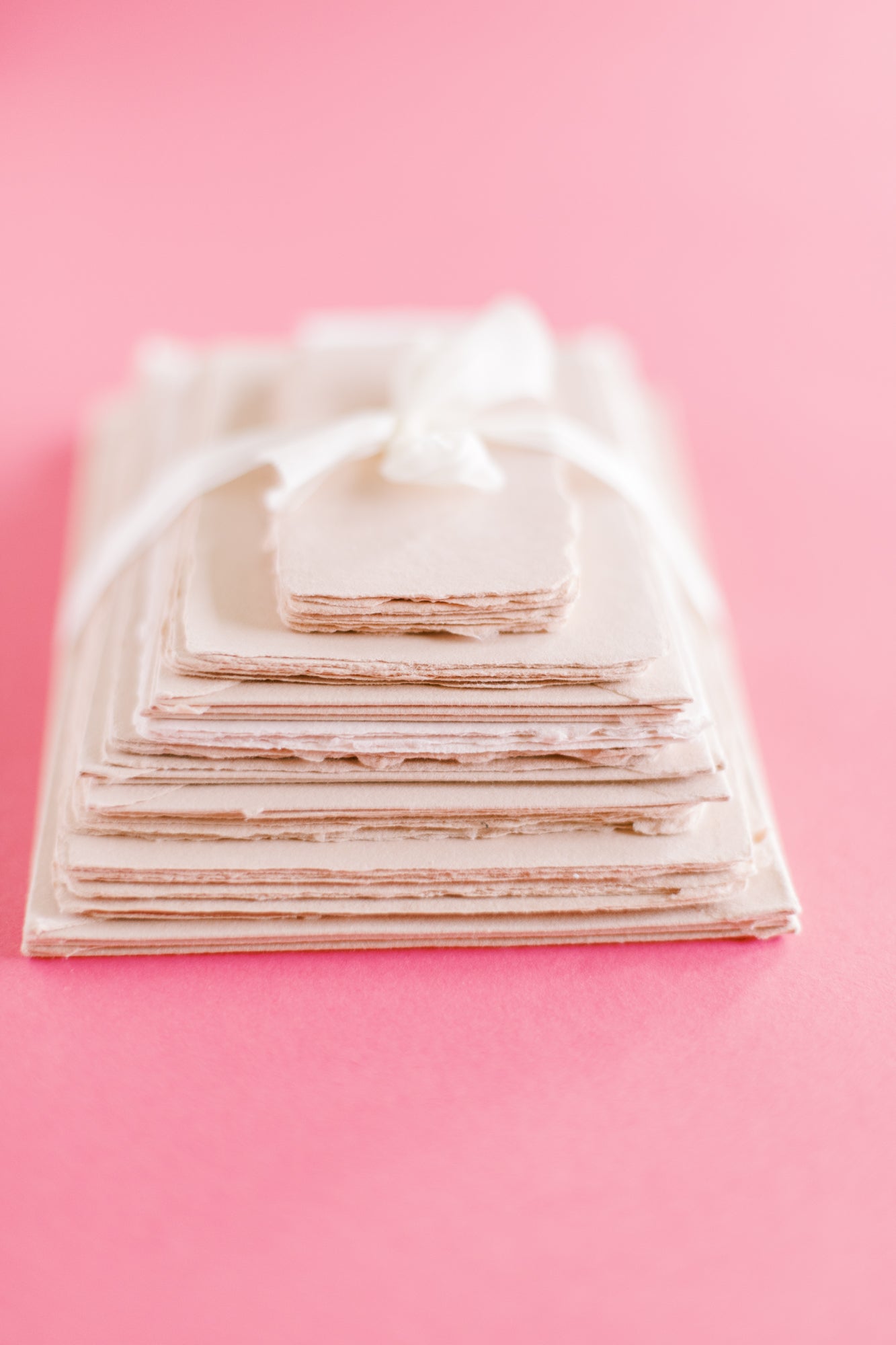 Palette – Petal Blush Handmade Paper Bundle 32 | Sheets & Envelopes