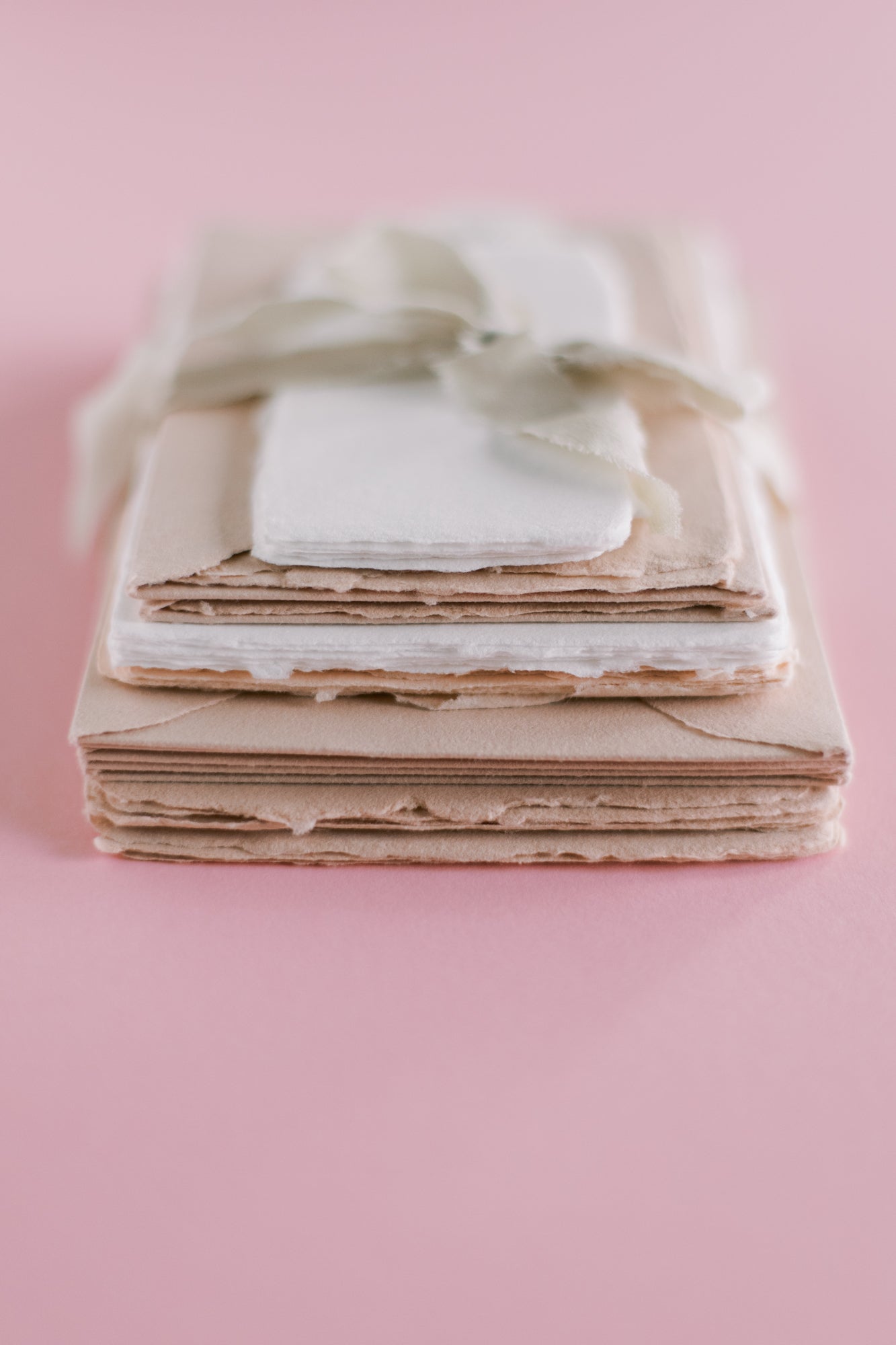 Palette – Petal Blush Handmade Paper Bundle 34 | Sheets & Envelopes