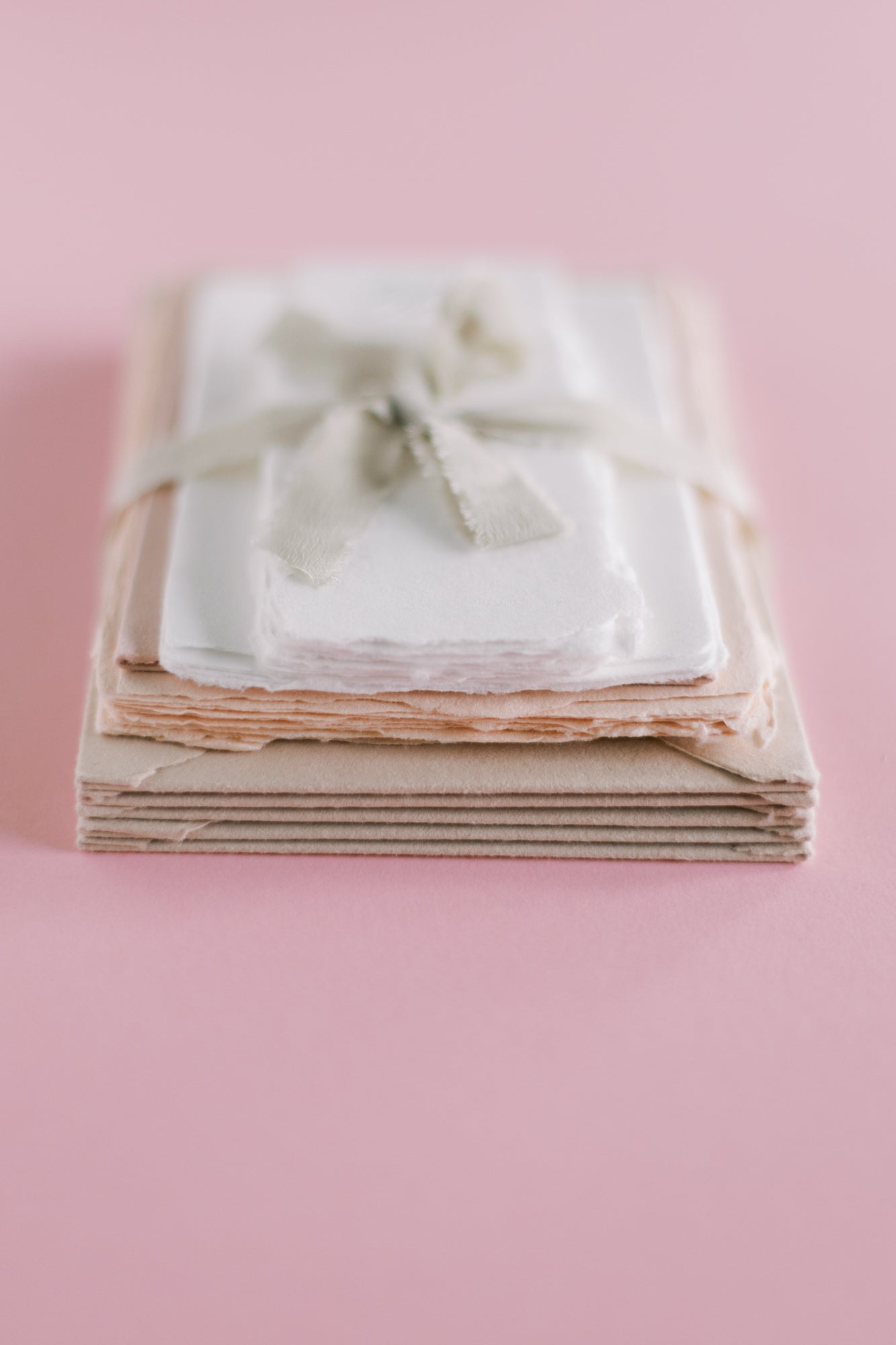 Palette – Petal Blush Handmade Paper Bundle 36 | Sheets & Envelopes