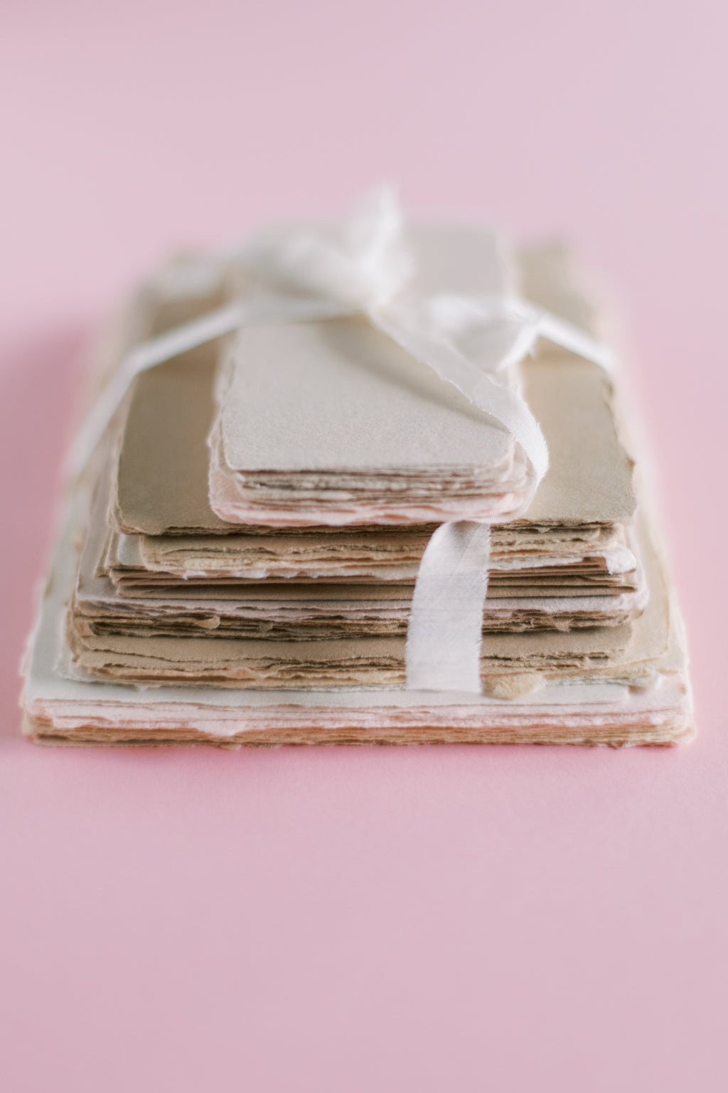 Palette – Petal Blush Handmade Paper Bundle 38 | Sheets & Envelopes