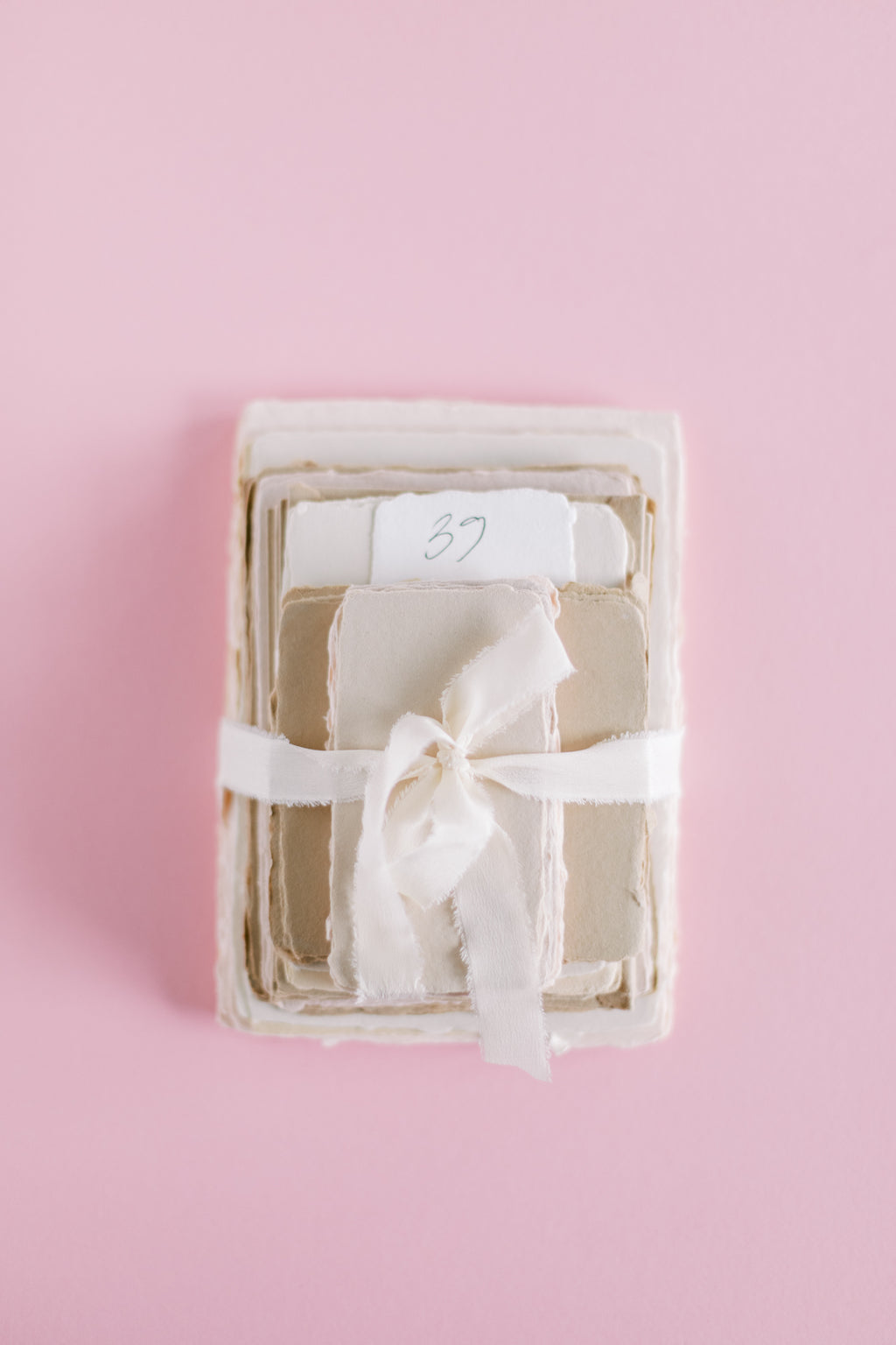 Palette – Petal Blush Handmade Paper Bundle 39 | Sheets & Envelopes