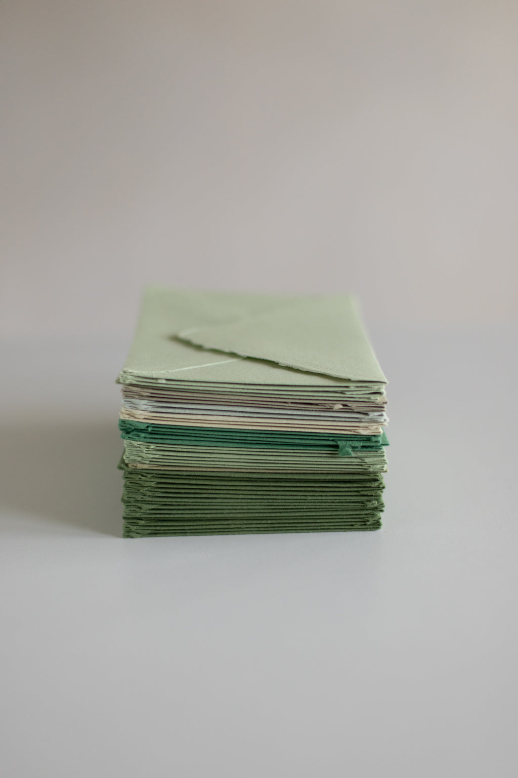 Shades of Green DIN C6 Envelopes