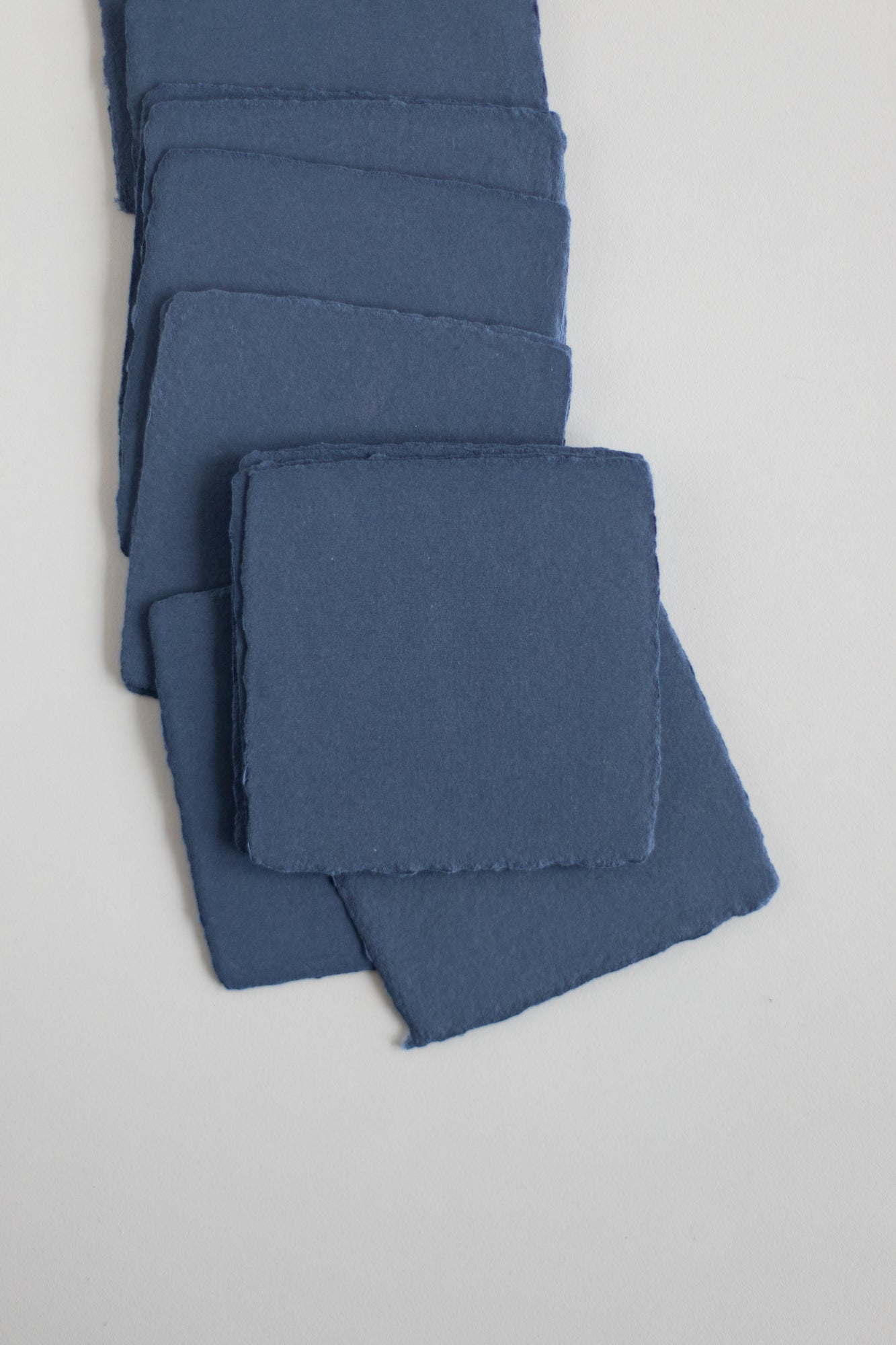 Deep Blue Square Sheets 10x10cm