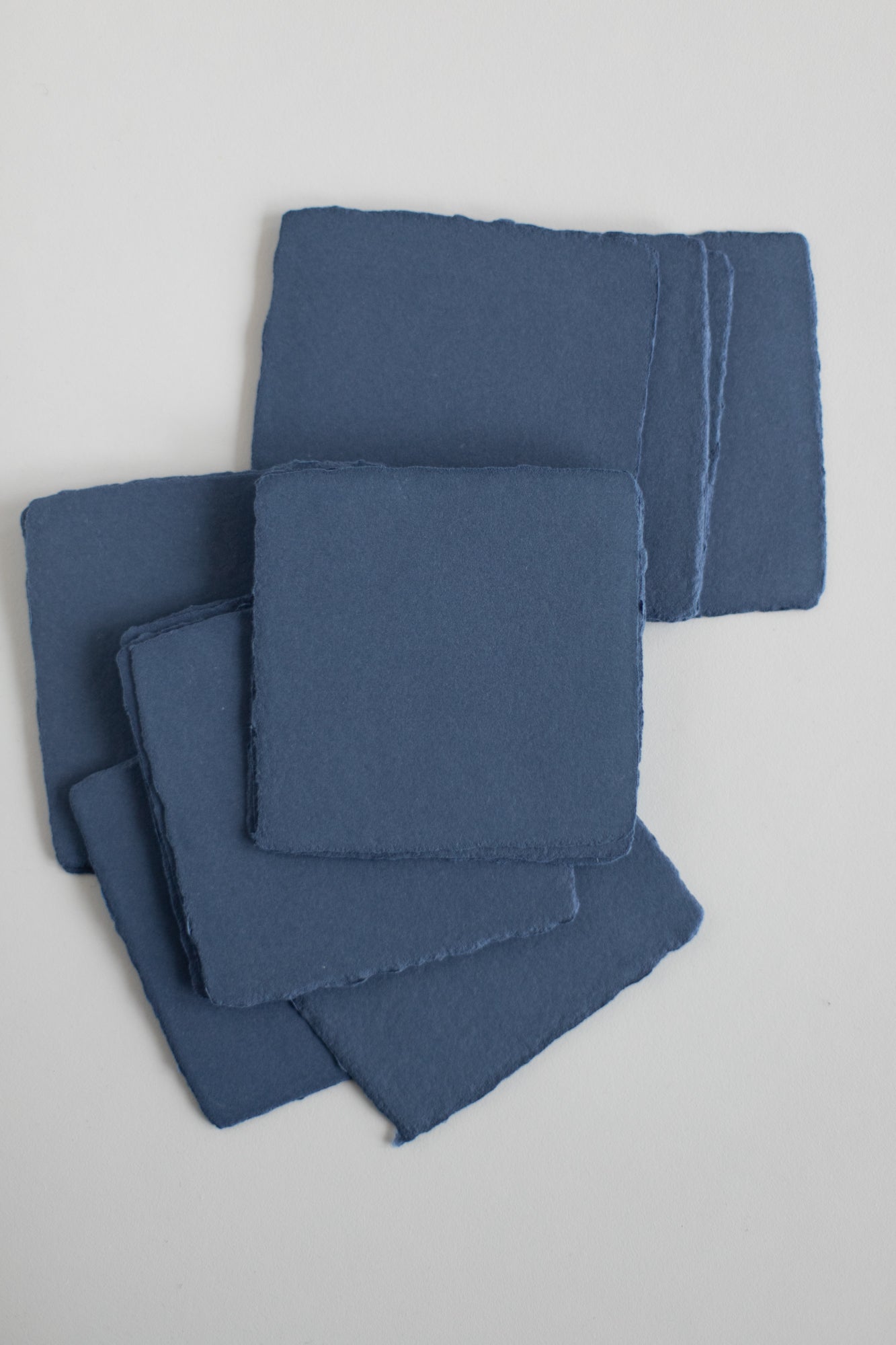 Deep Blue Square Sheets 10x10cm