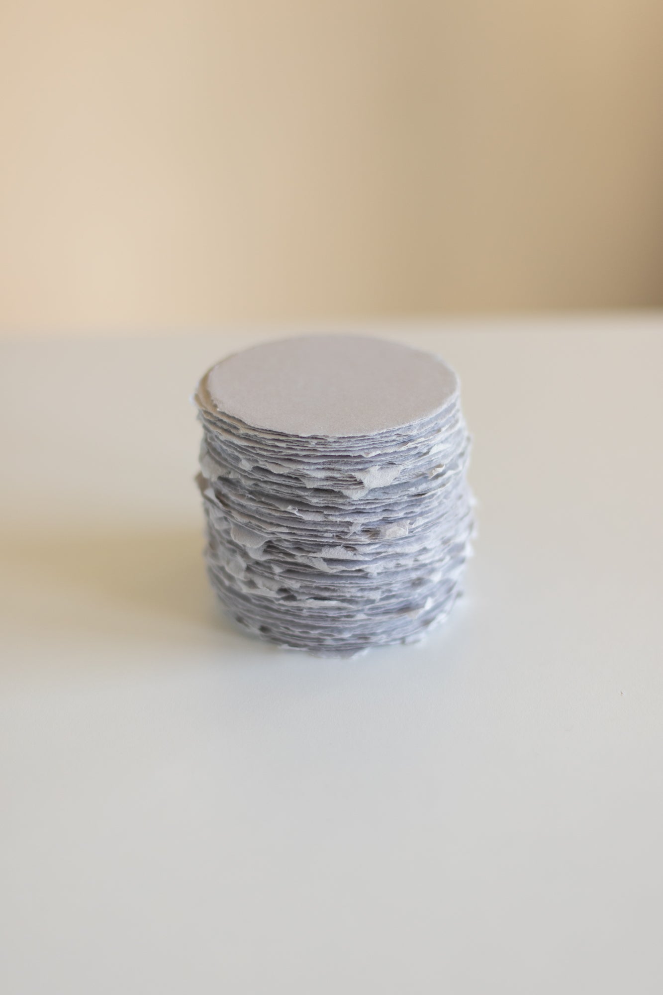 Cool Grey Circle Sheets 8cm