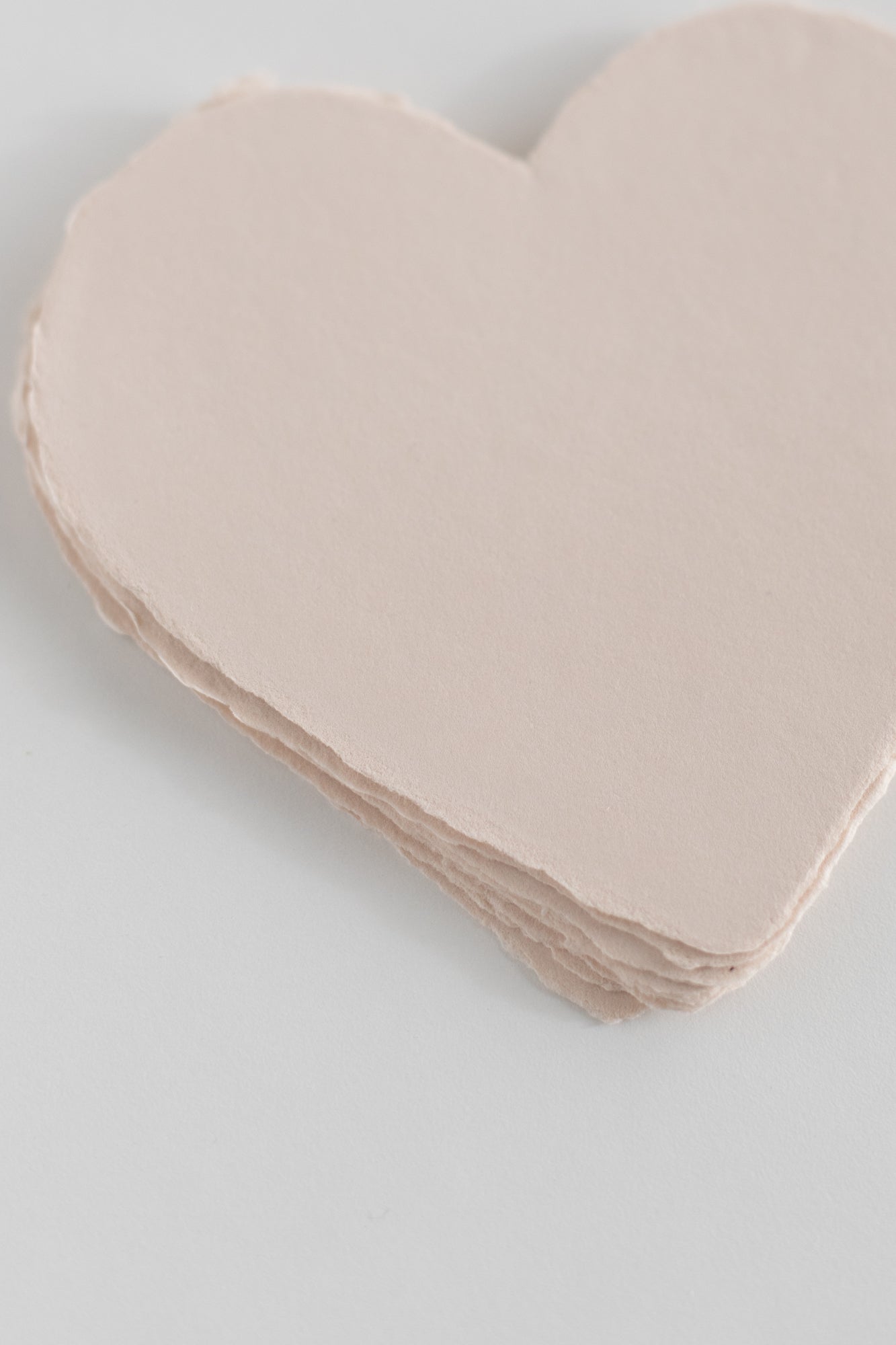 Pale Blush Heart Sheets