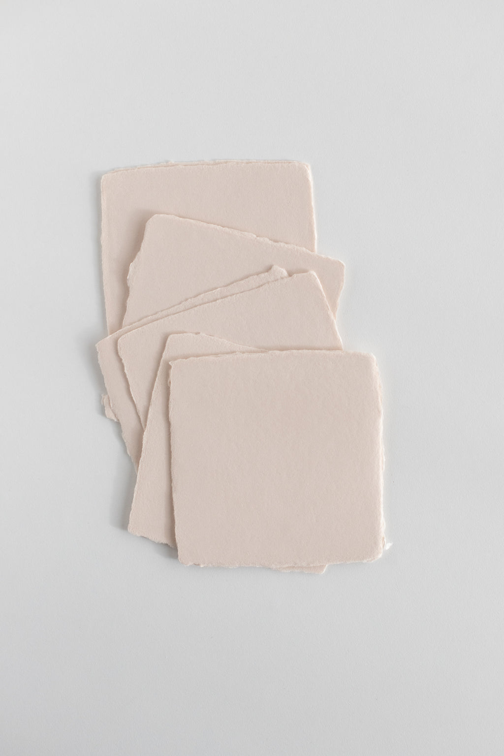 Pale Blush Square Sheets 10x10cm