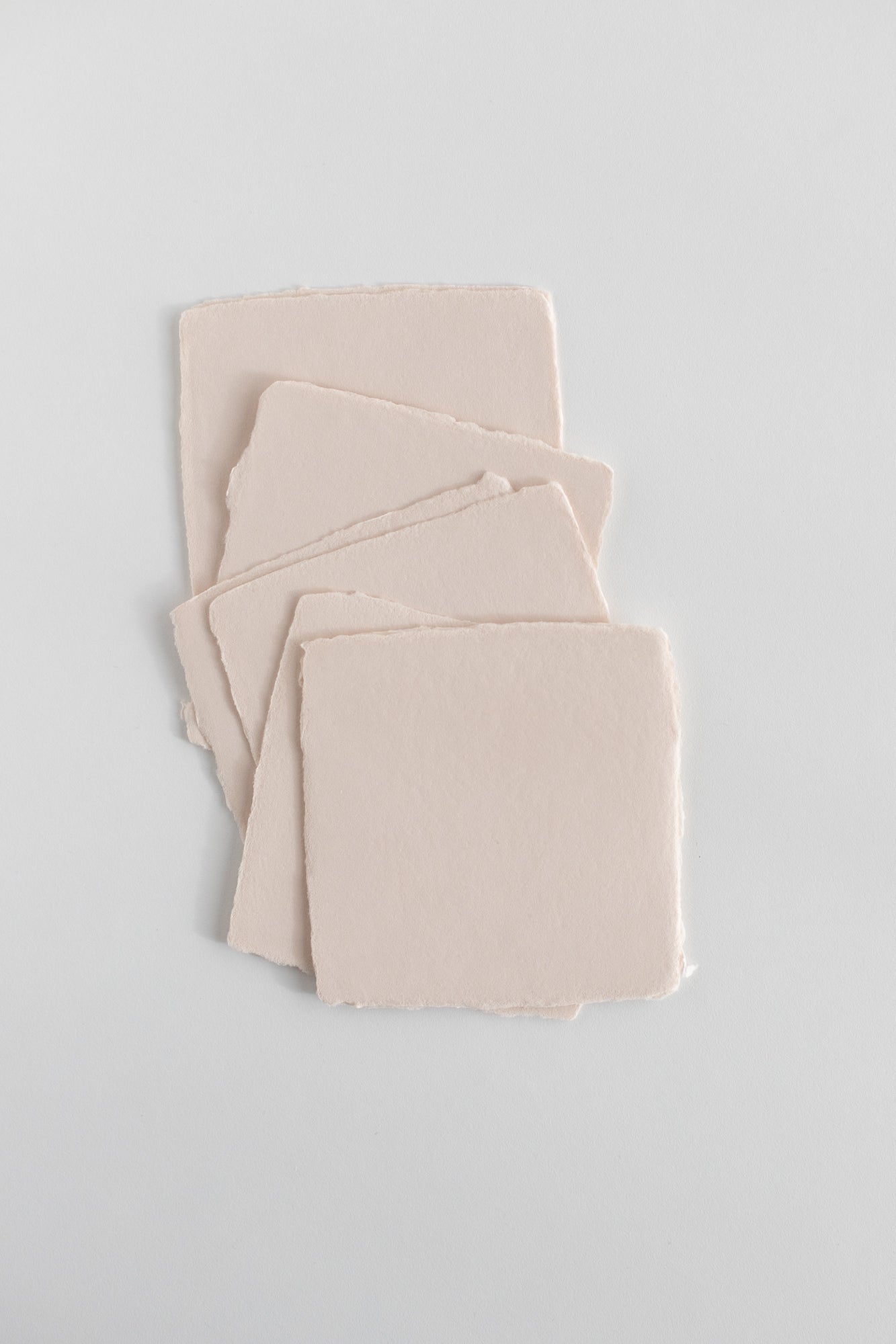 Pale Blush Square Sheets 10x10cm