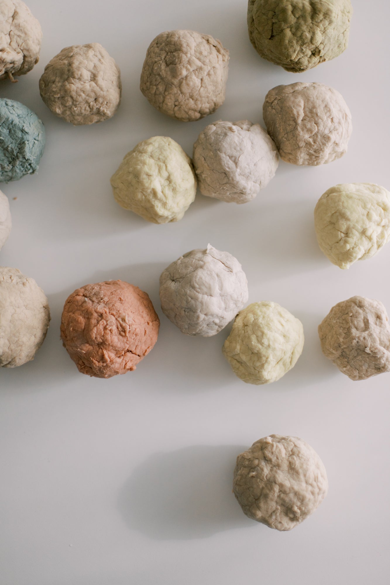 Patch Hearts / Handmade Recycled Paper Heart