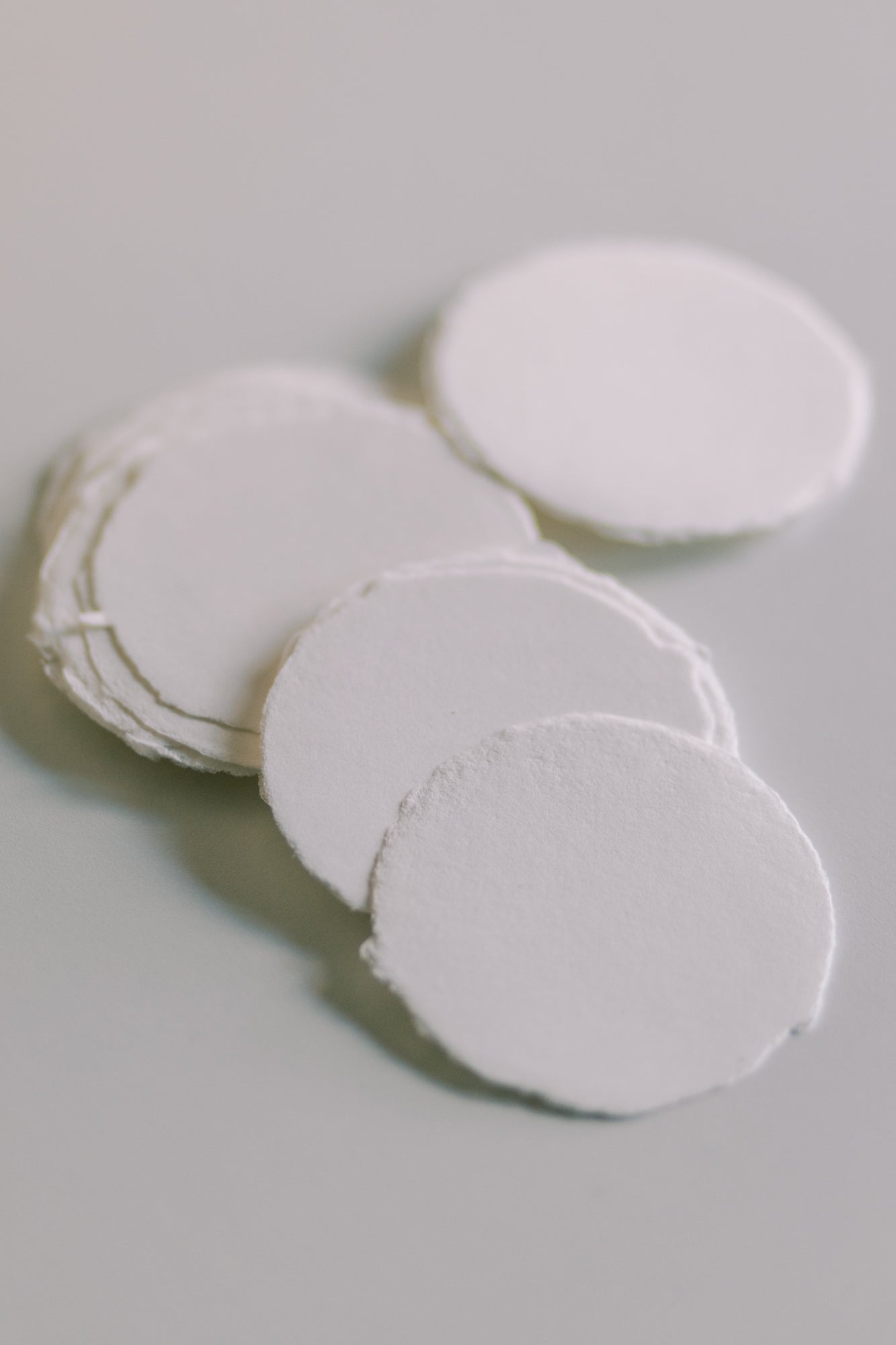 White Circle Sheets 14cm