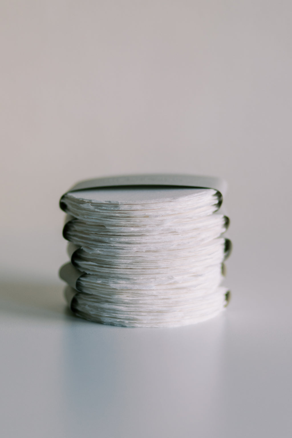 White Circle Sheets 8cm