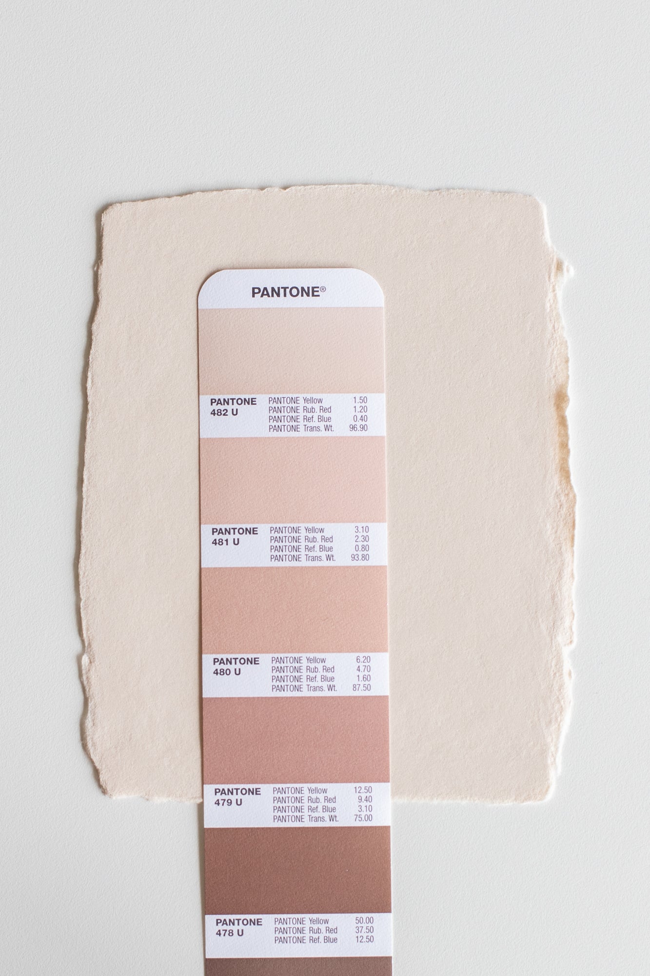 Pale Blush Menu Sheets / MADE TO ORDER