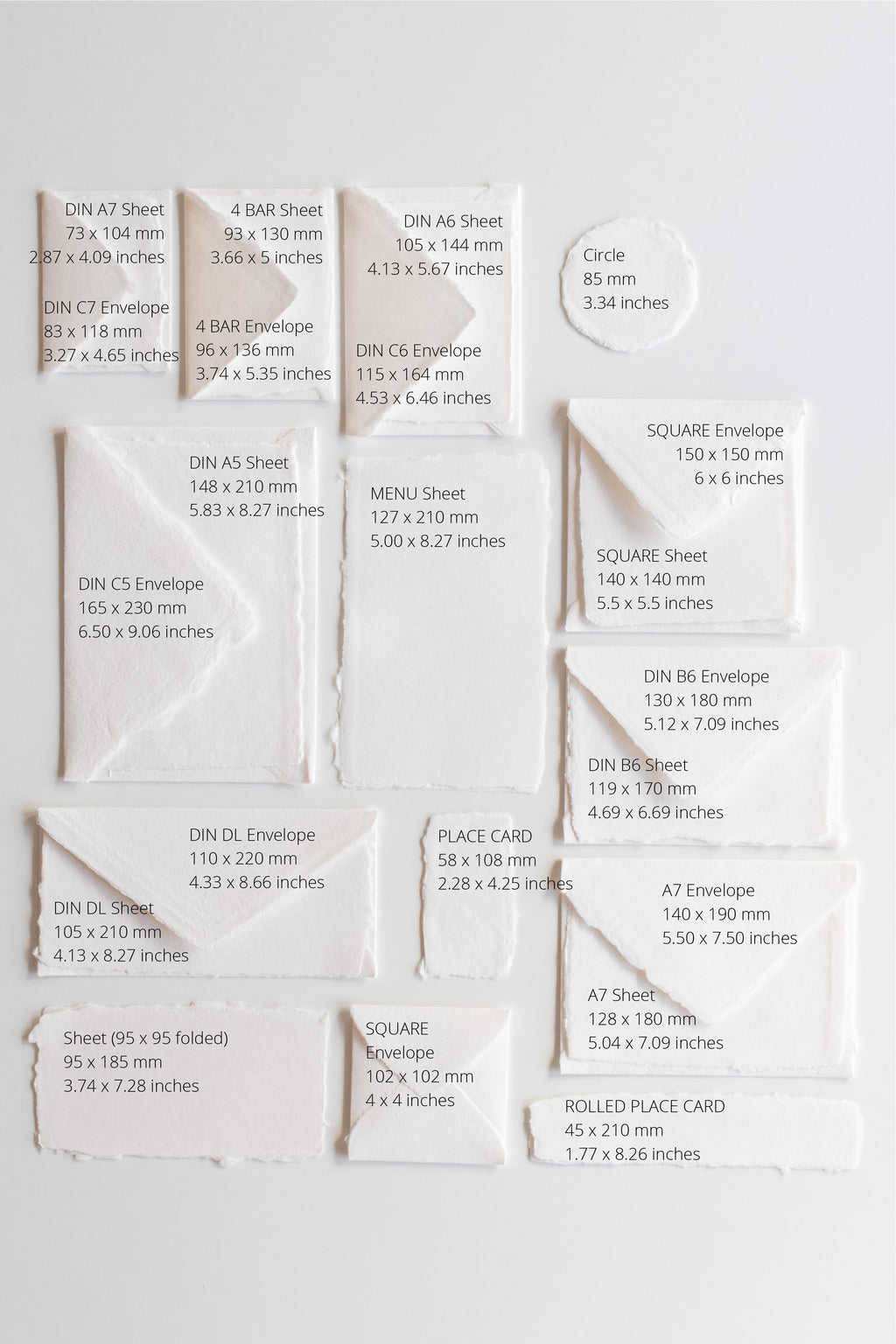 Earth DIN C6 Envelopes