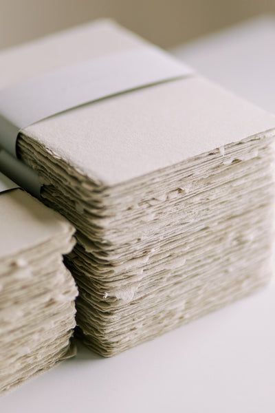 HOW TO MAKE YOUR OWN FOLDED CARDS FROM HANDMADE PAPER – Eliv Rosenkranz