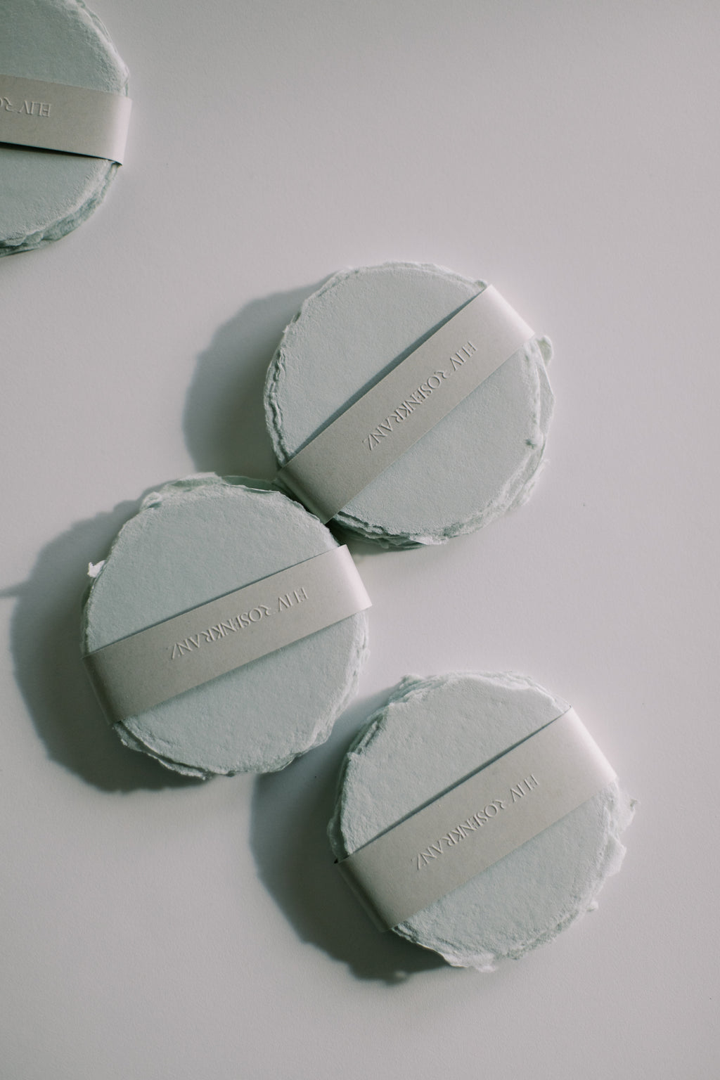 Sage Circle Sheets 8cm